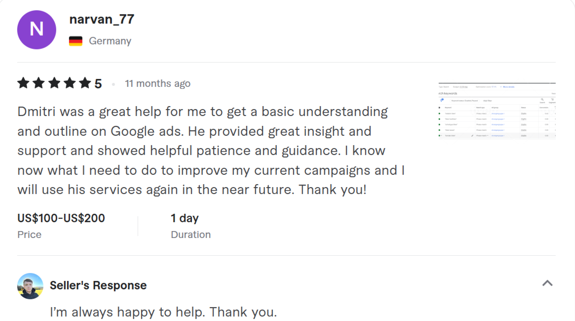 Review single 6